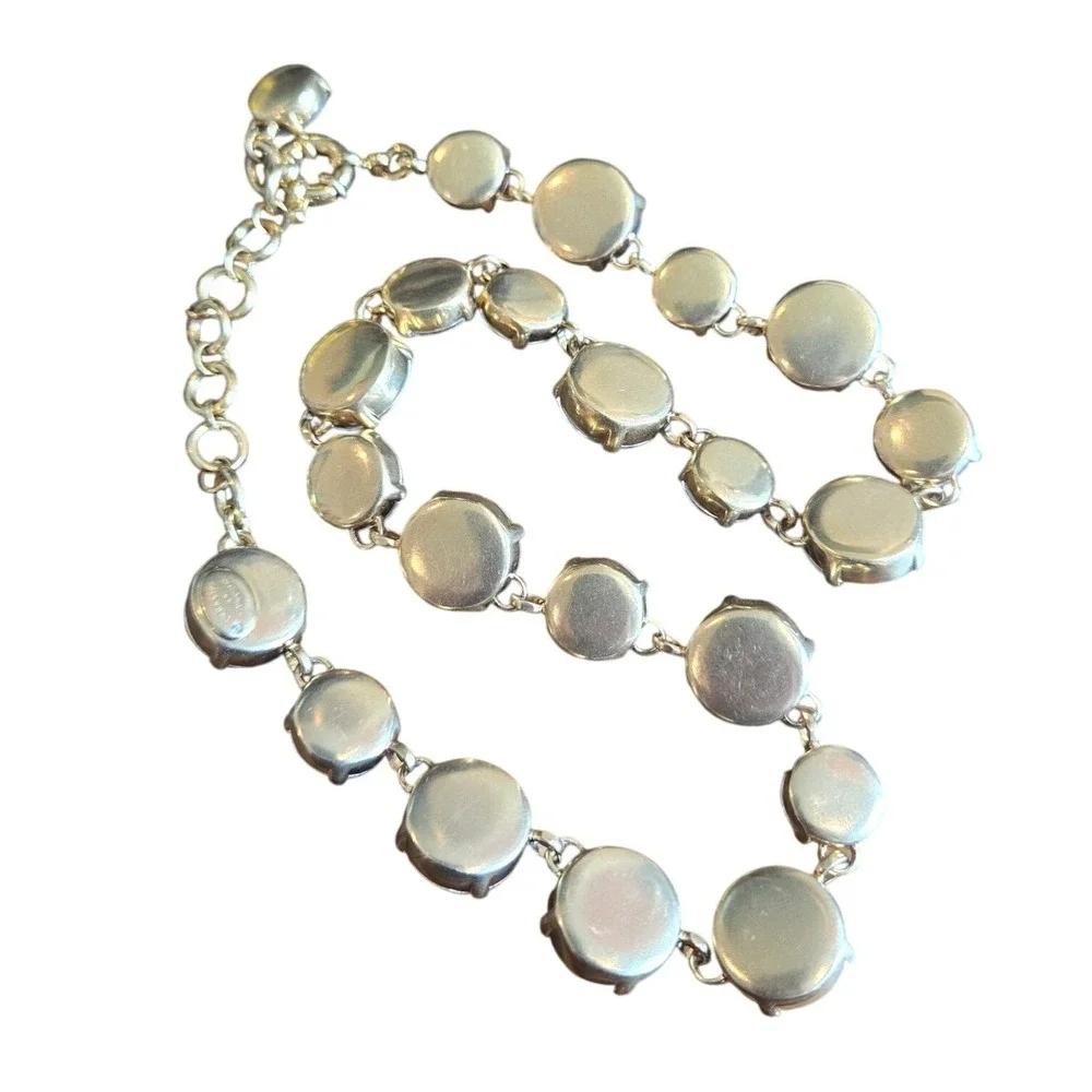 Roxanne Assoulin Statement Necklace‎ Gemstone Crystal Round Gold Bridal Formal